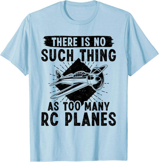 RC Plane Pilot Radio Controlled Jet RC Airplane T-Shirt - T-Shirt | Light Blue