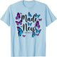 Christian Bible Verse Quote Butterfly 2 Corinthians 5:17 T-Shirt - T-Shirt | Light Blue
