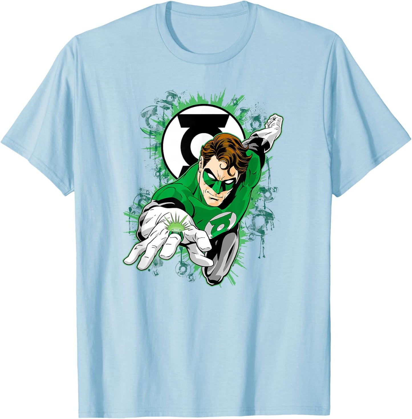 Green Lantern Ring First T-Shirt - T-Shirt | Light Blue