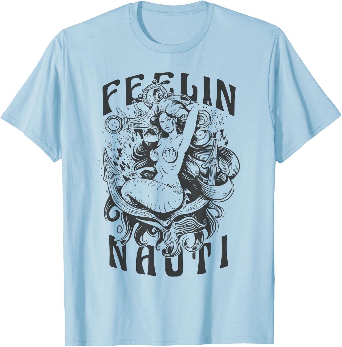 Feeling Nauti T-Shirt - T-Shirt | Light Blue