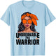 FND Warrior Unbreakable Functional Neurologic Disorder T-Shirt - T-Shirt | Light Blue