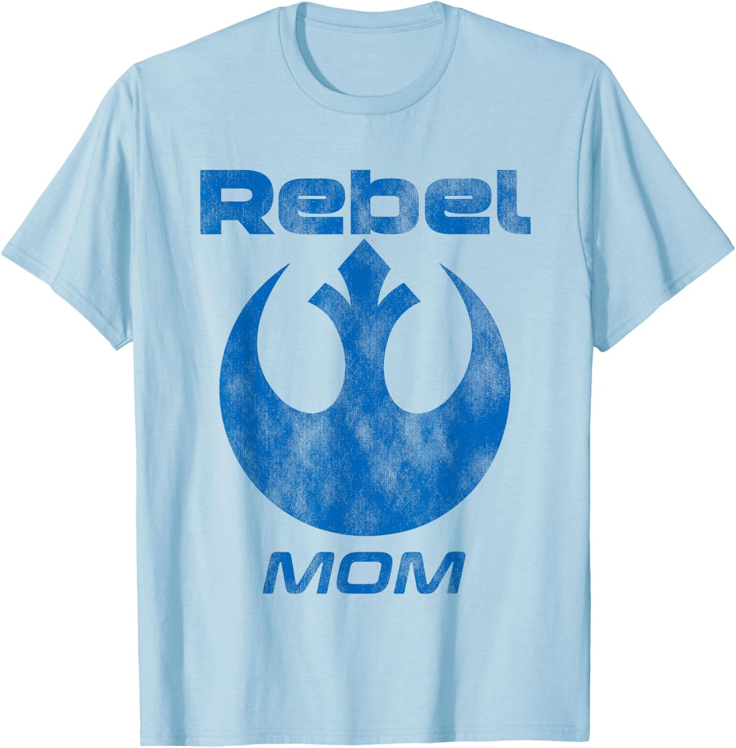 Star Wars Rebel Alliance Matching Family MOM T-Shirt - T-Shirt | Light Blue