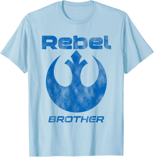 Star Wars Rebel Alliance Matching Family BROTHER T-Shirt - T-Shirt | Light Blue