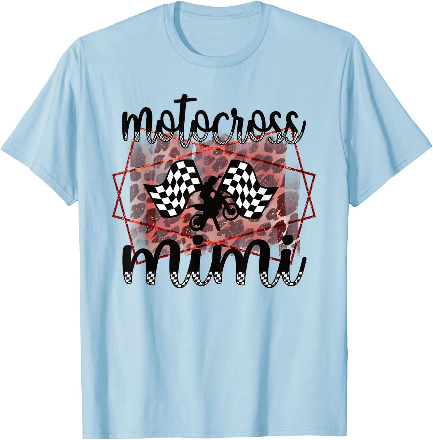 Motocross Mimi Proud Motocross Mimi Grandma T-Shirt - T-Shirt | Light Blue