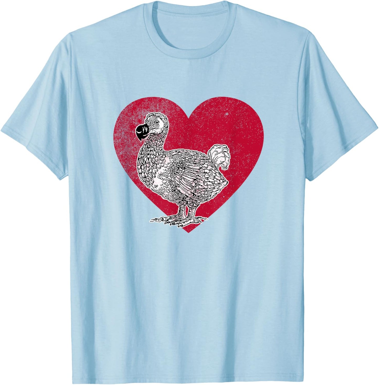 Dodo Bird Stuffed Animal - Wildlife Animal T-Shirt - T-Shirt | Light Blue