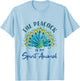 Peacock Lover Spirit Animal Birds T-Shirt - T-Shirt | Light Blue