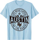 Live Music Capital of the World Austin Texas Souvenir T-Shirt - T-Shirt | Light Blue