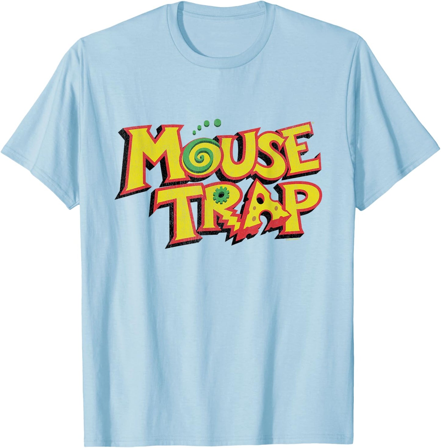 Mouse Trap Logo T-Shirt - T-Shirt | Light Blue