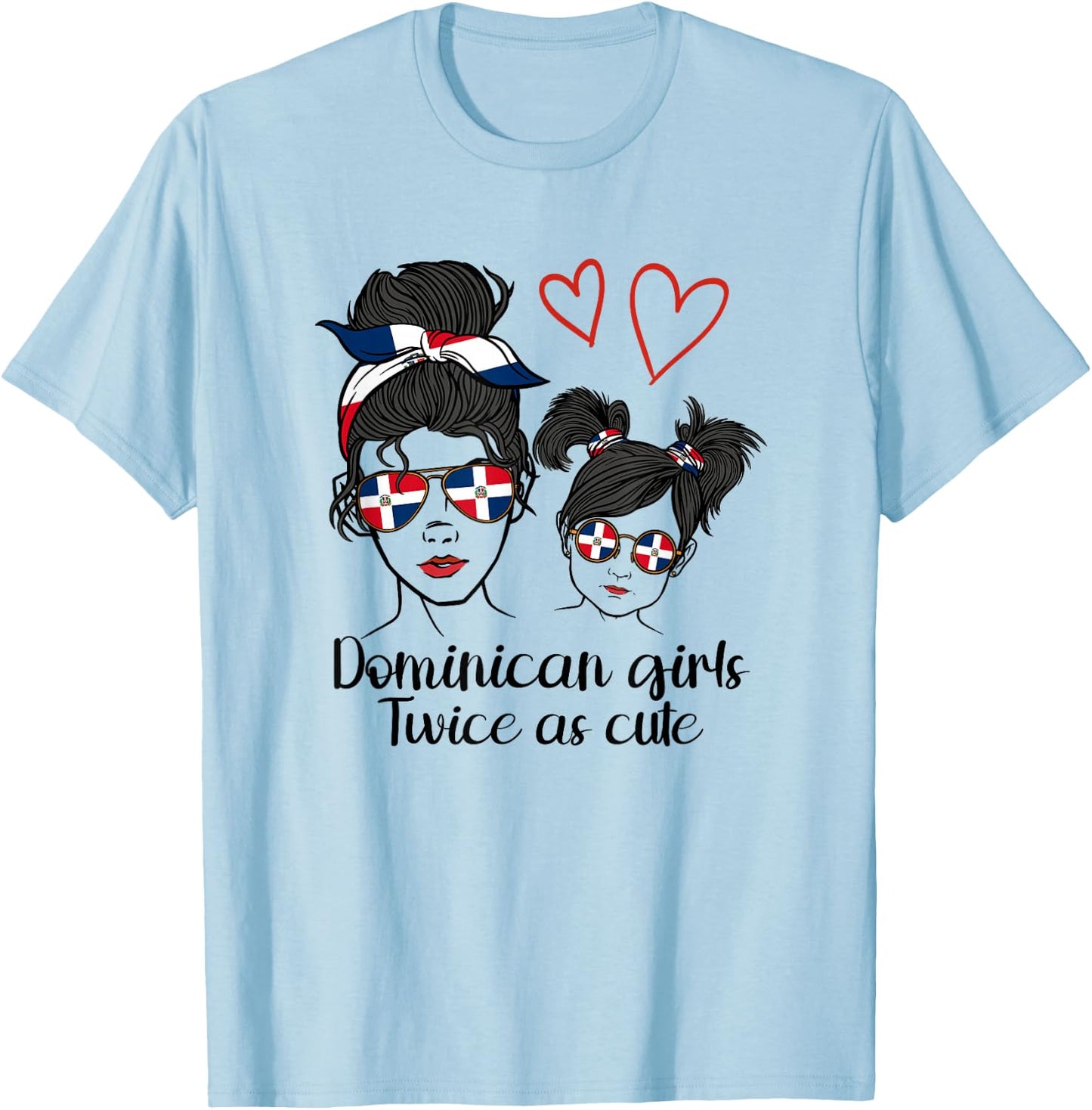 Republica dominicana For Girl Dominican mother T-Shirt - T-Shirt | Light Blue
