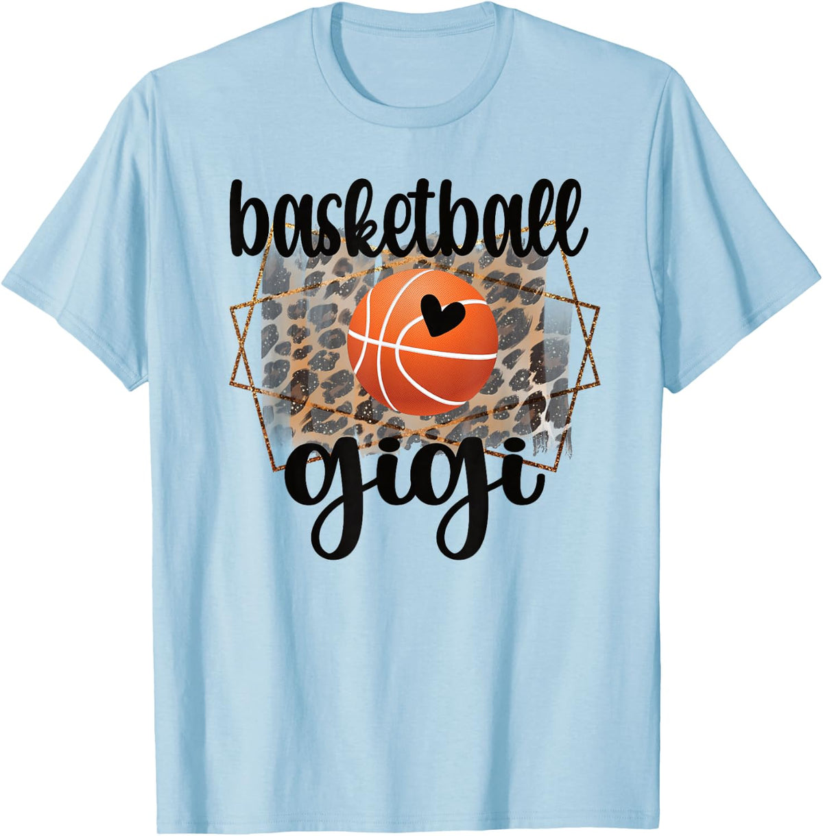 Basketball Gigi Grandma Gigi Of A Basketball Player T-Shirt - T-Shirt | Light Blue