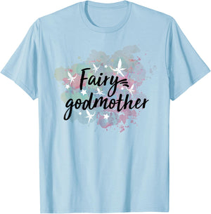 Cute Fairy Godmother For Godmothers Or Godparents T-Shirt - T-Shirt | Light Blue