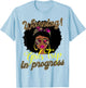 Girls Weekend Vacation Squad Warning Girls Trip In Progress T-Shirt - T-Shirt | Light Blue