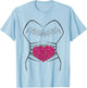 Wedding Dress , Fun Bridal Gifts Idea for Bride T-Shirt - T-Shirt | Light Blue