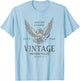 Trendy Vintage Motorcycles Brooklyn, NY Custom Garage T-Shirt - T-Shirt | Light Blue