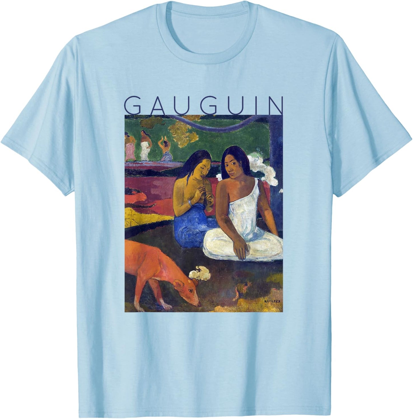 Paul Gauguin - Arearea T-Shirt - T-Shirt | Light Blue