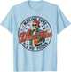 Dad Tax Making Sure It's Not Poison Skeleton Dad Tax T-Shirt - T-Shirt | Light Blue