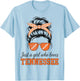 Just a Girl Who Loves Tennessee Tennessee Women Girls Moms T-Shirt - T-Shirt | Light Blue