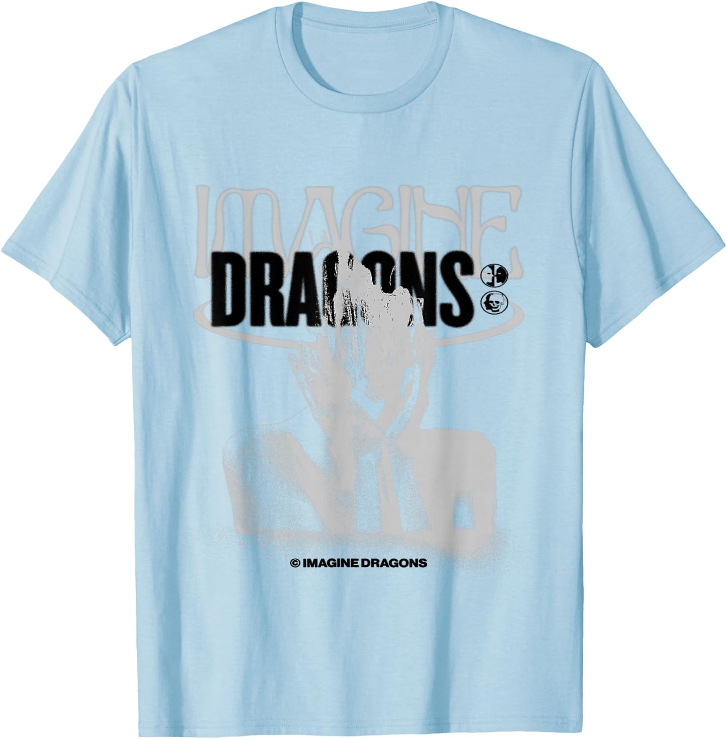 Official Imagine Dragons Exclusive Scream T-Shirt - T-Shirt | Light Blue