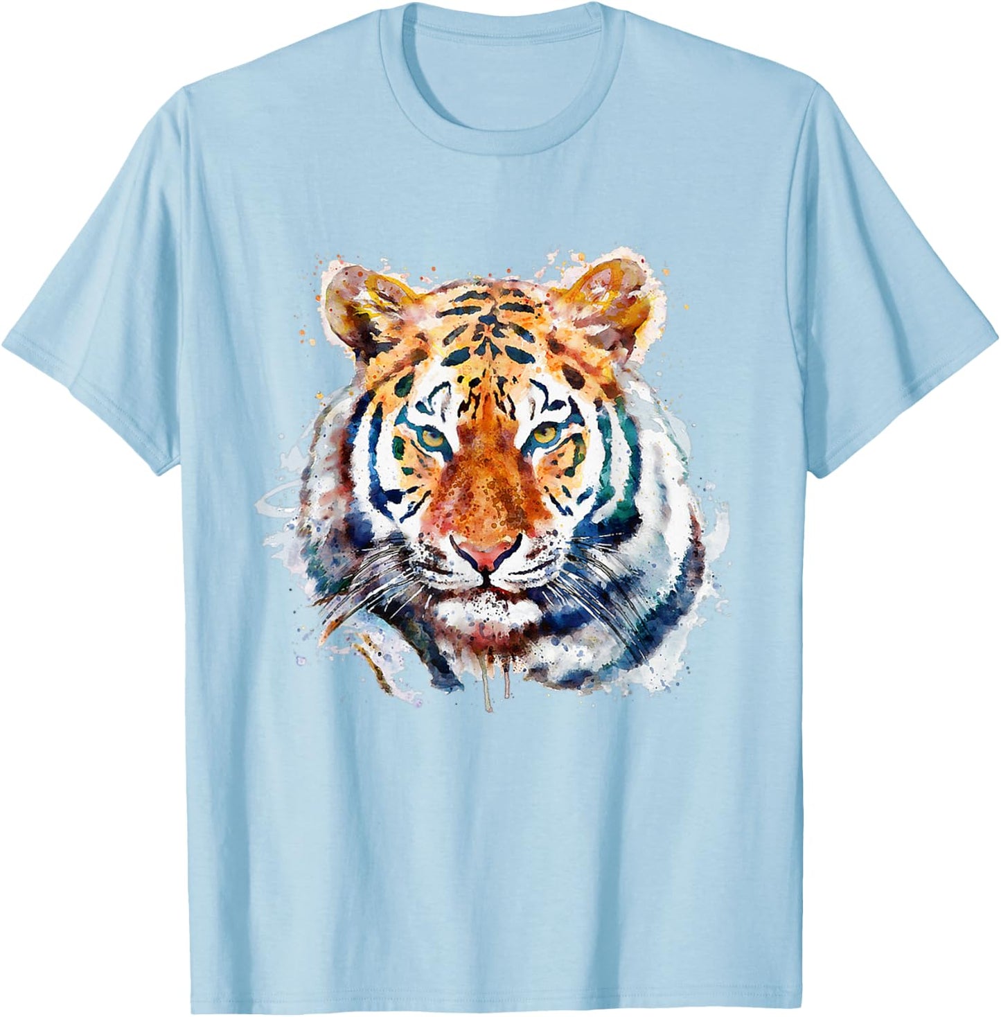 Vintage tiger, Tiger t shirt, tiger lovers, tiger for kids T-Shirt - T-Shirt | Light Blue