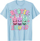 Bestie Squad Twins Day for Girls Bubble Tea Best Friend T-Shirt - T-Shirt | Light Blue