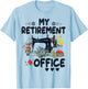 My Retirement Office Sewing Lover Funny Women Gift T-Shirt - T-Shirt | Light Blue