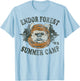 Star Wars Endor Summer Camp '83 Head Shot Portrait T-Shirt - T-Shirt | Light Blue