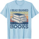 I Read Banned Books Week Librarian Freedom Reader Nerd Men T-Shirt - T-Shirt | Light Blue