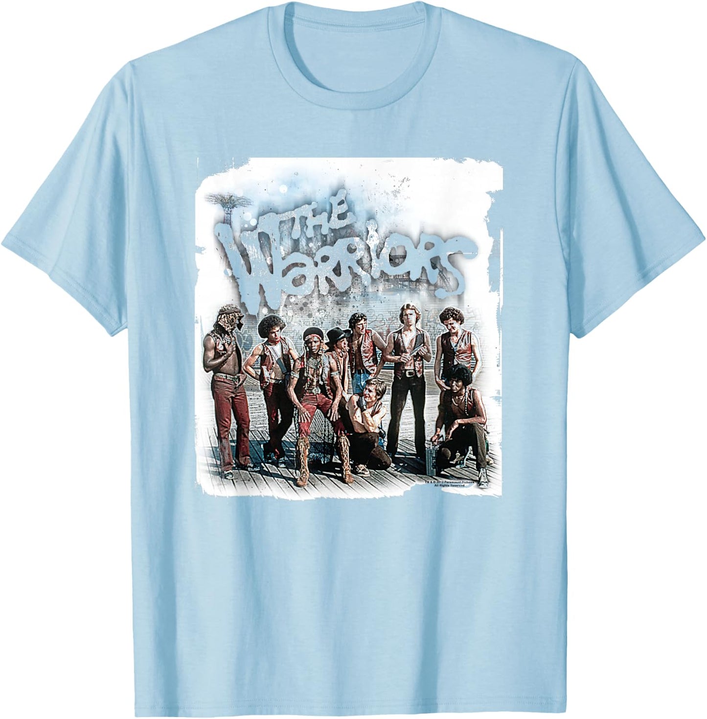 Warriors Amusement T-Shirt - T-Shirt | Light Blue