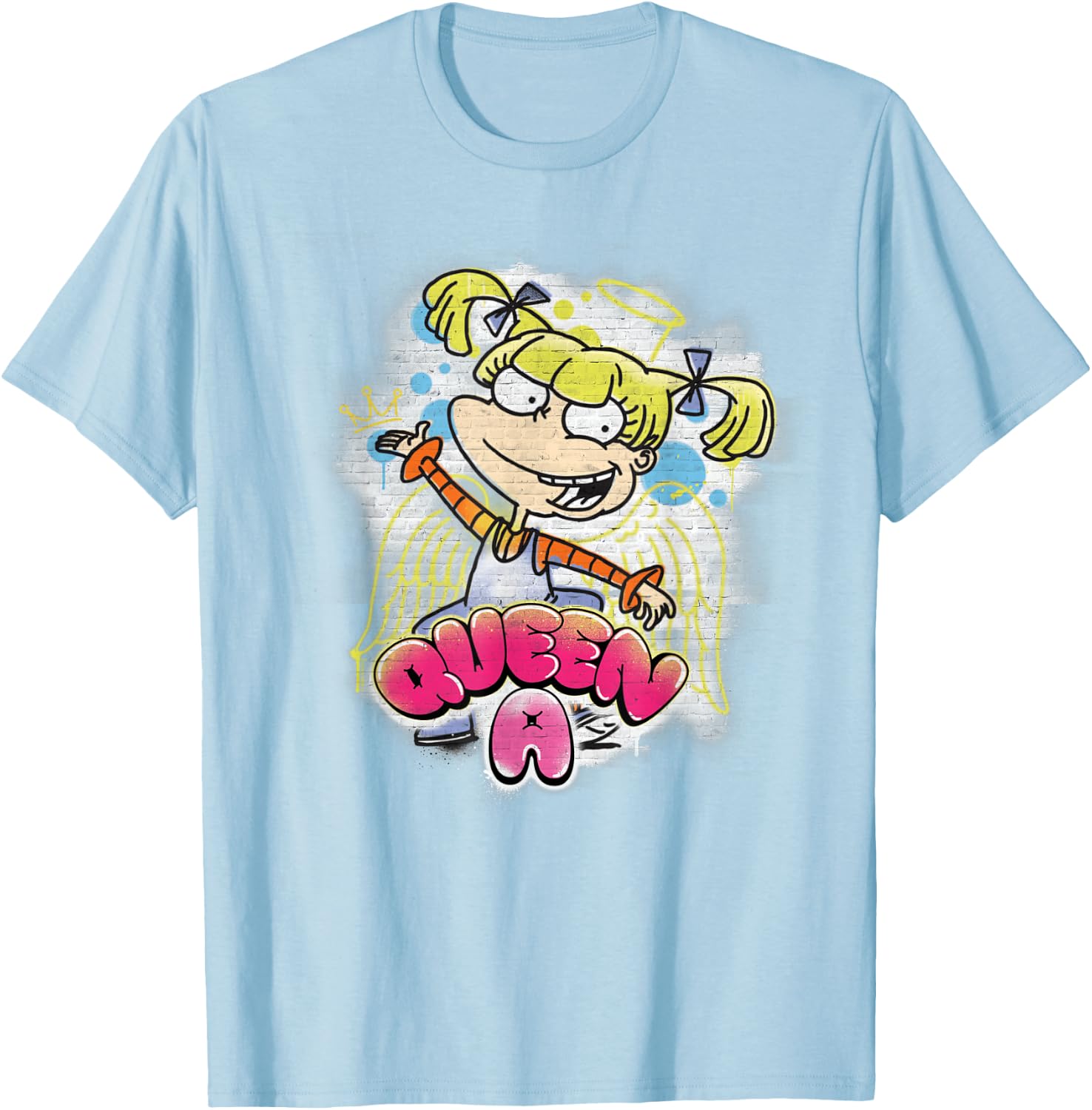 Rugrats Queen A for Angelica T-Shirt - T-Shirt | Light Blue