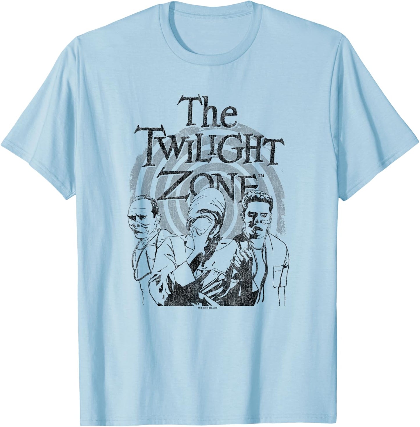 Twilight Zone Beholder T-Shirt - T-Shirt | Light Blue