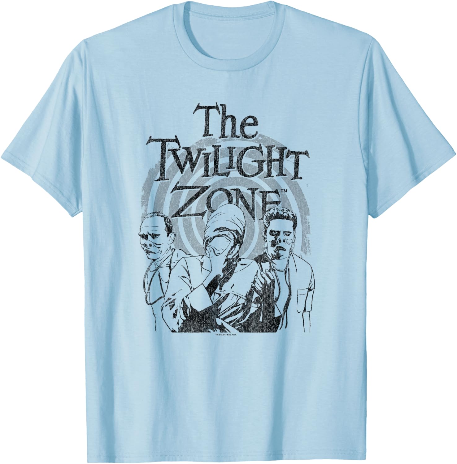 Twilight Zone Beholder T-Shirt - T-Shirt | Light Blue