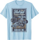 Vintage Hot Rod Kustoms Kulture Men's Classic Car T-Shirt - T-Shirt | Light Blue