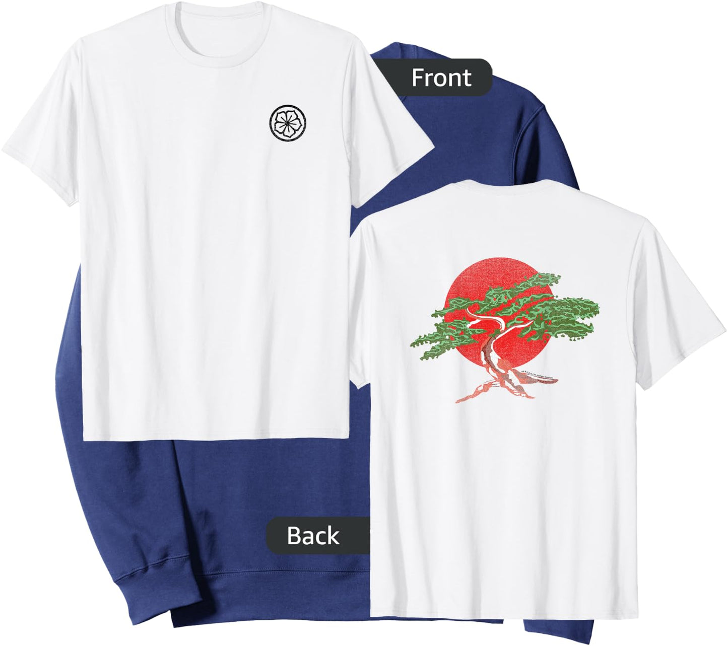 The Karate Kid Daniel-San’s Gi Front and Back Movie Sweatshirt - Sweatshirt | Navy