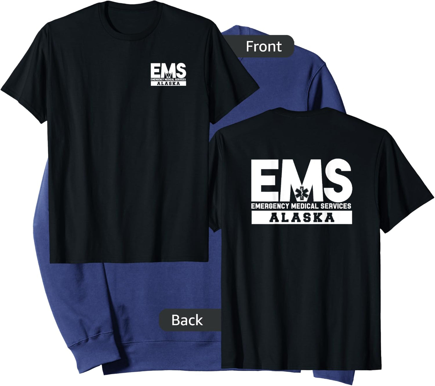 Alaska EMS Emergency Medical Services EMT Tech Duty Sweatshirt - Sweatshirt | Navy