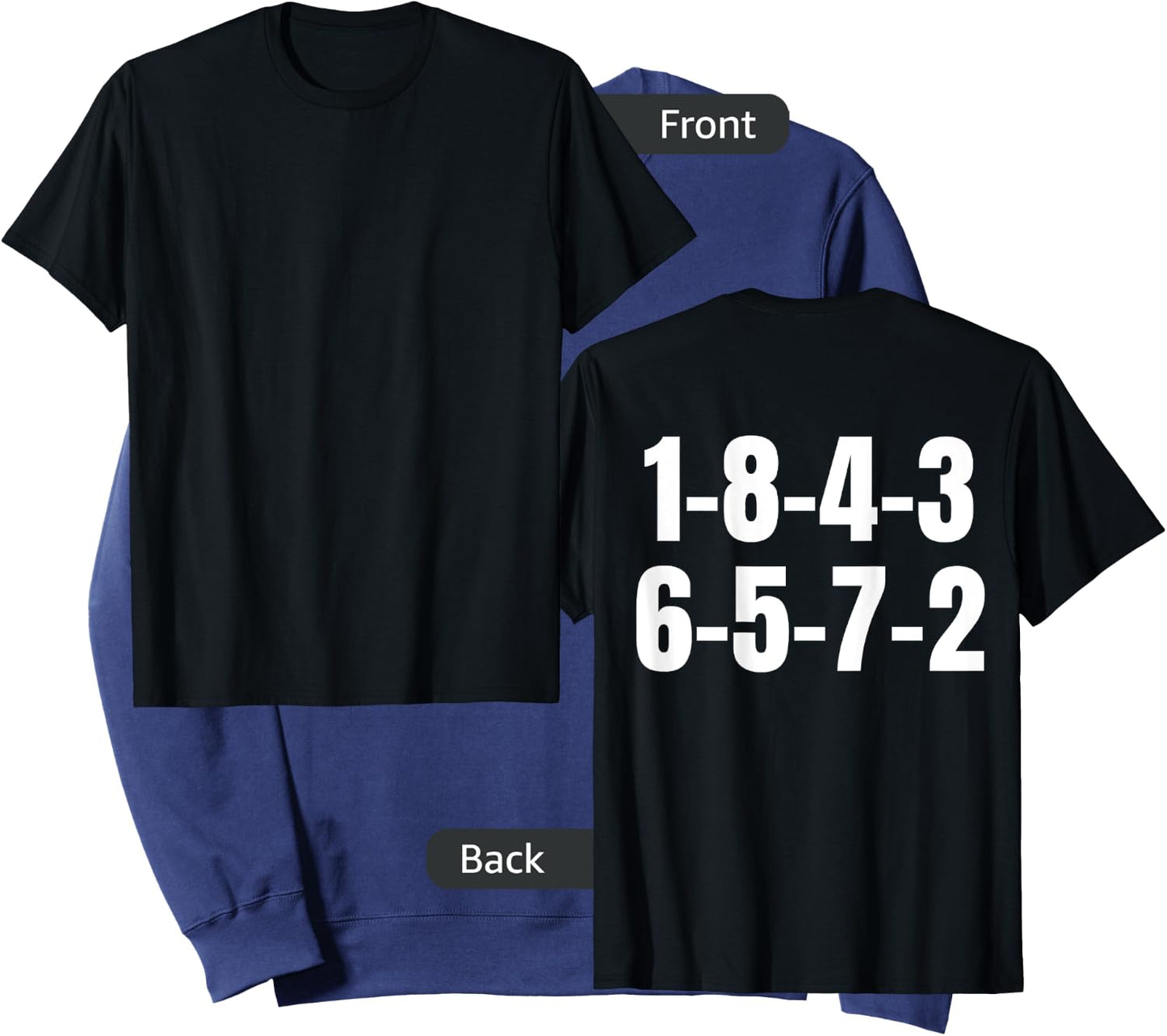 18436572 Firing Order Engine V8 Block Racing Mechanic Sweatshirt - Sweatshirt | Navy