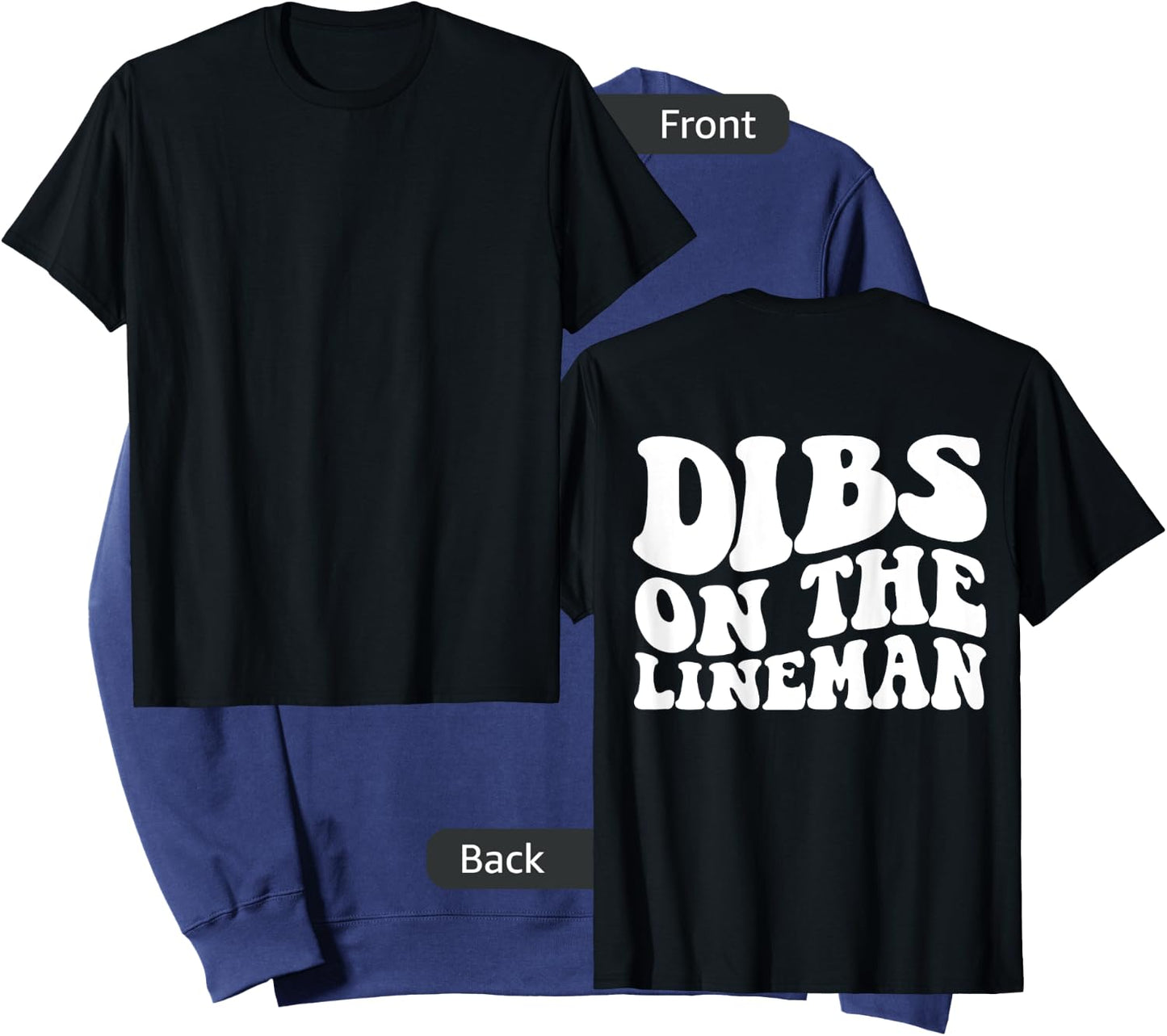 Dibs on the Lineman Sweatshirt - Sweatshirt | Navy