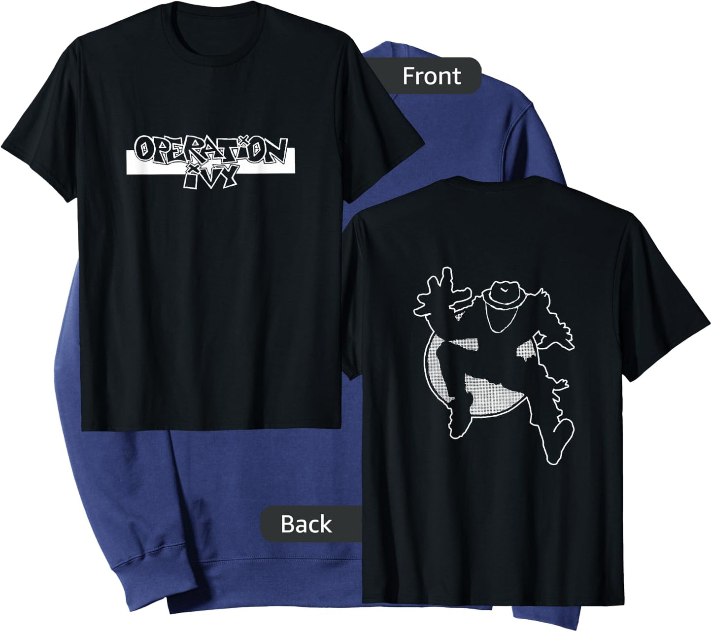 Operation Ivy - Official Merchandise - Skankman Sweatshirt - Sweatshirt | Navy