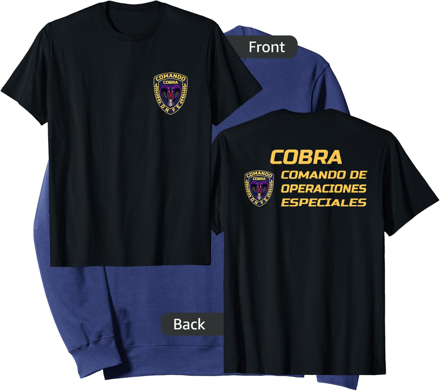 Honduran Police COBRA Special Force SWAT Honduras Army Sweatshirt - Sweatshirt | Navy