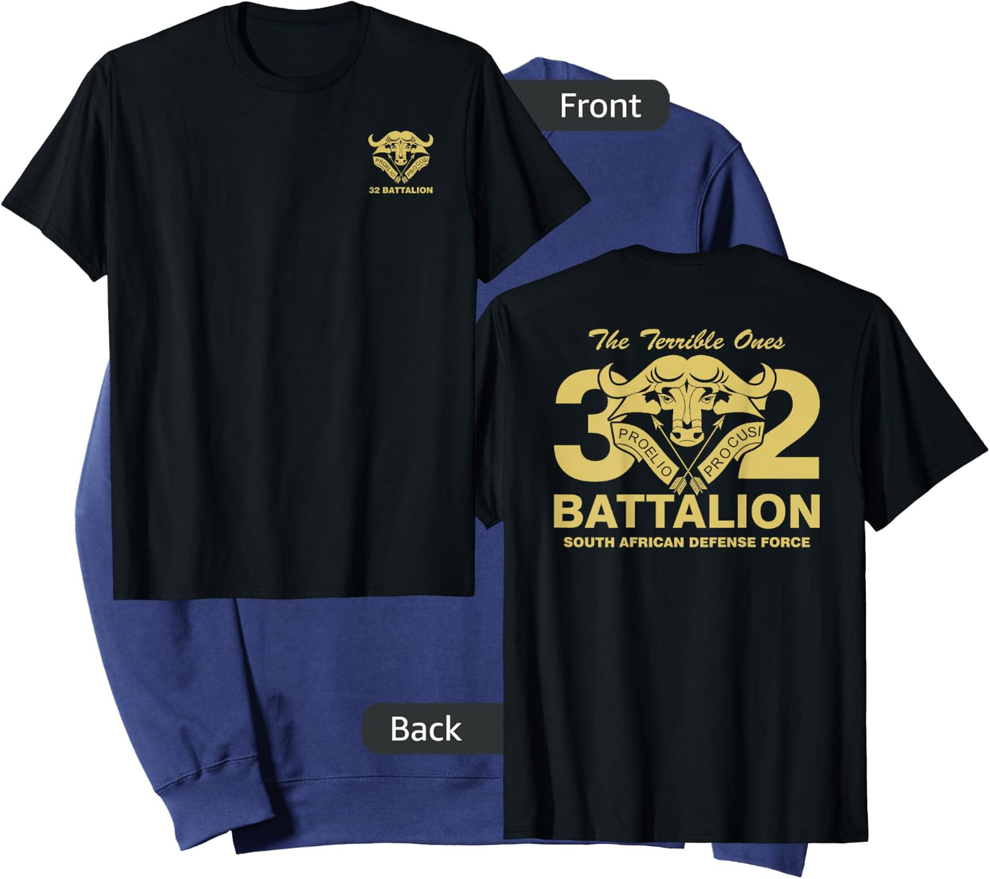 Buffalo 32 Battalion South African Army Sweatshirt - Sweatshirt | Navy
