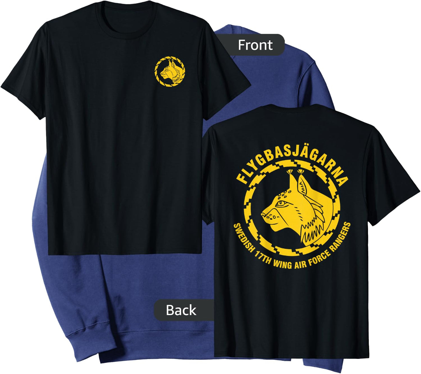 Swedish Air Force Rangers Flygbasjägarna Sweatshirt - Sweatshirt | Navy