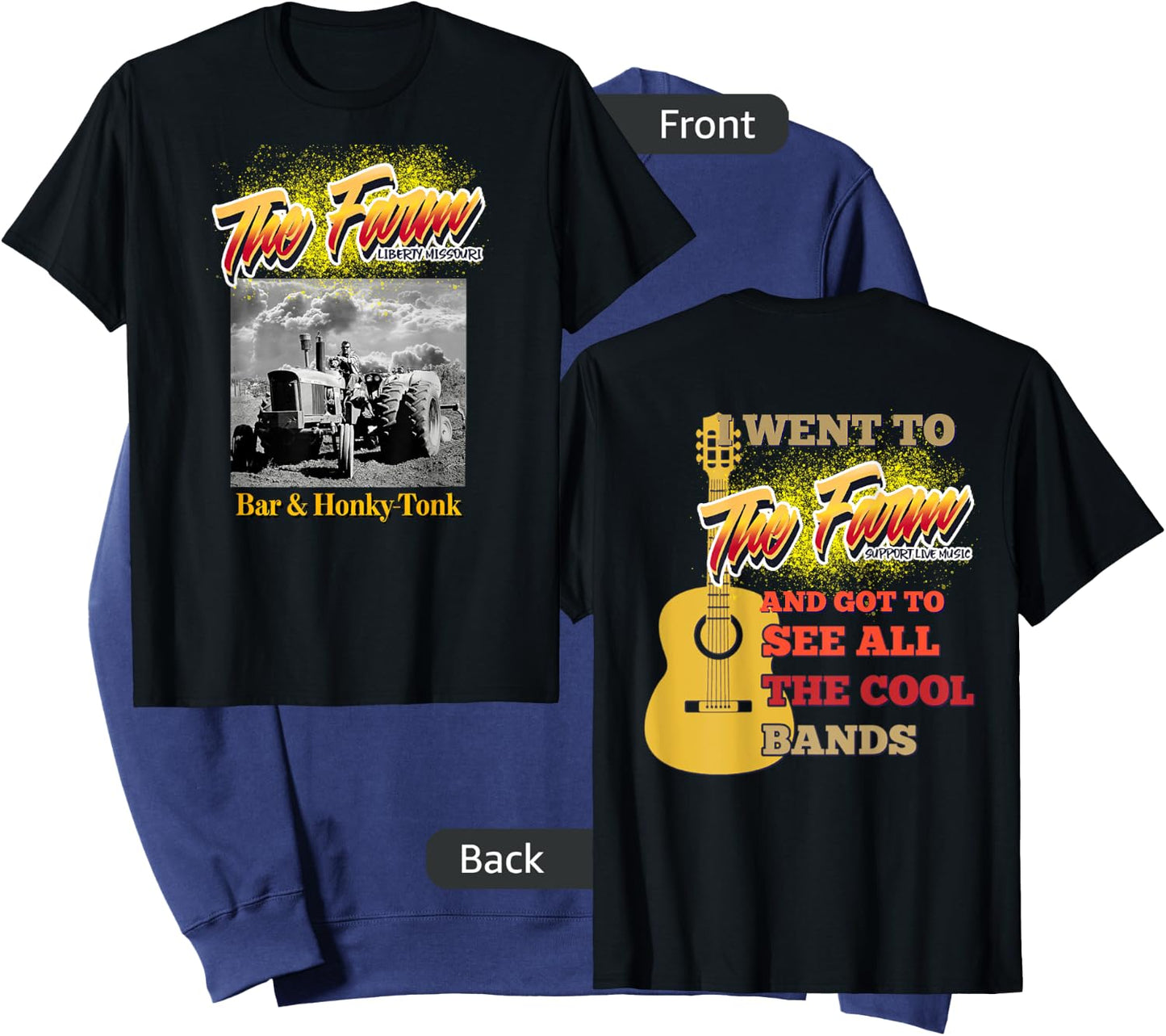 The Farm Liberty Missouri USA Live Music Bar Honky-tonk #3 Sweatshirt - Sweatshirt | Navy