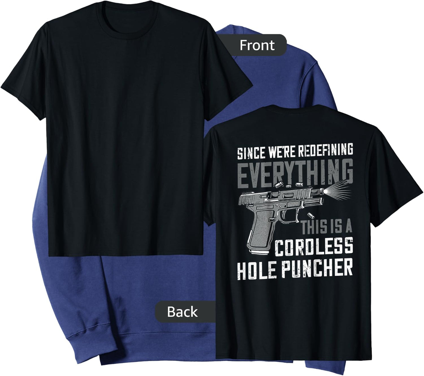 We're Redefining Everything This Is A Cordless (on back) Sweatshirt - Sweatshirt | Navy