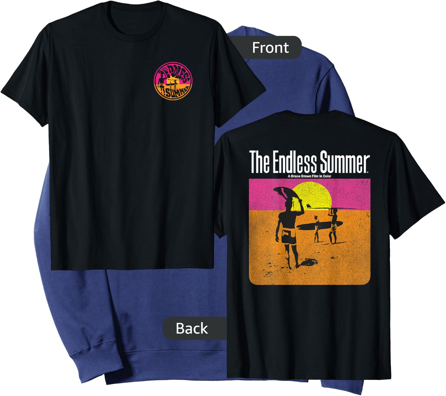 The Endless Summer 1966 Classic Surf Movie 60s Vintage Surf Sweatshirt - Sweatshirt | Navy