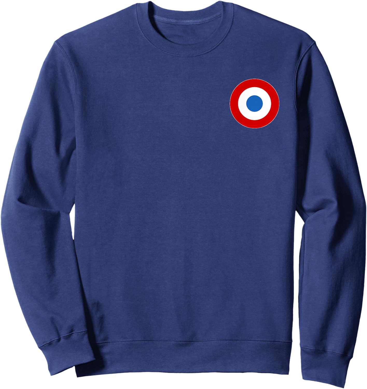 France Air Force Roundel Faf French Armed Forces Sweatshirt - Sweatshirt | Navy