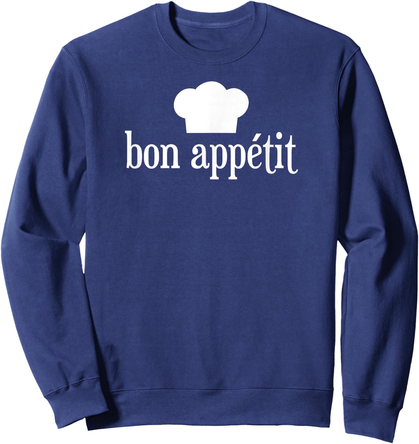 French Cooking Bon Appétit Chef Sweatshirt - Sweatshirt | Navy