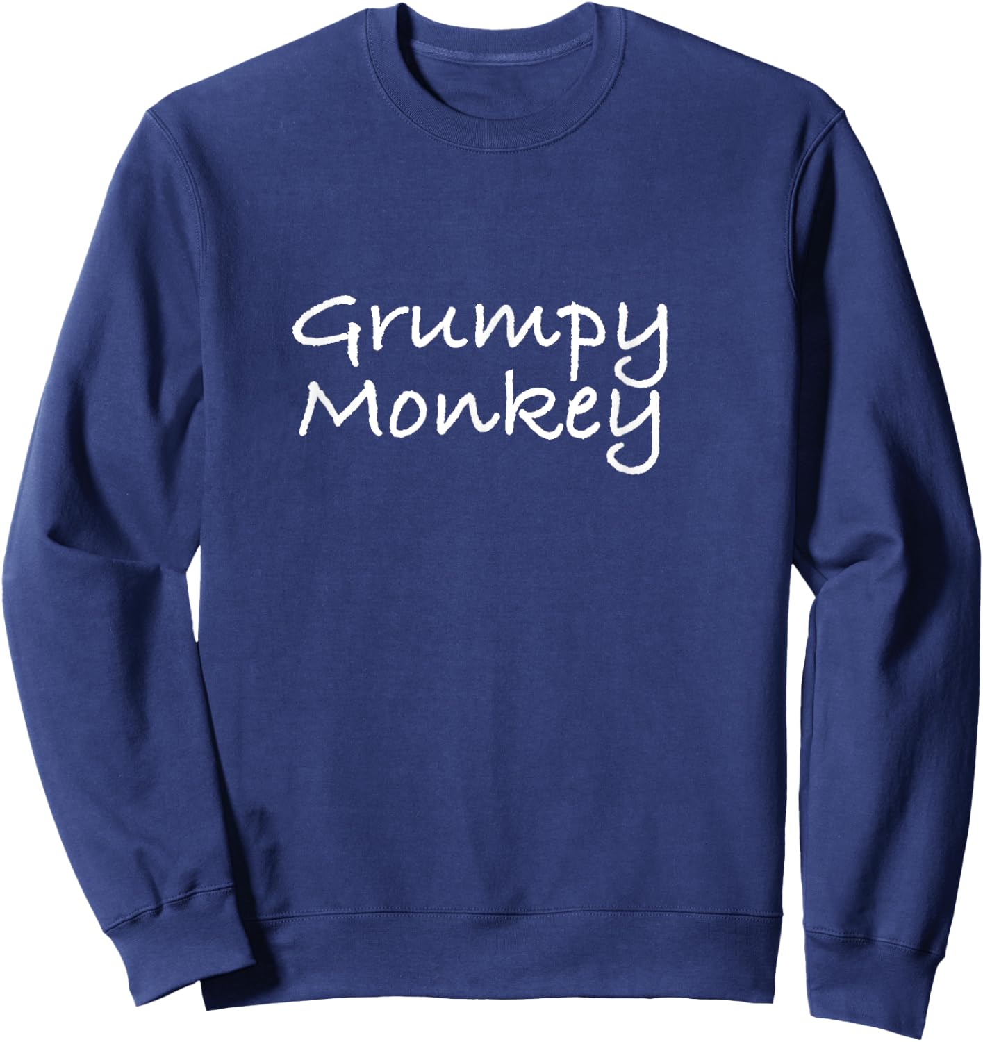 Grumpy Monkey Sweatshirt - Sweatshirt | Navy