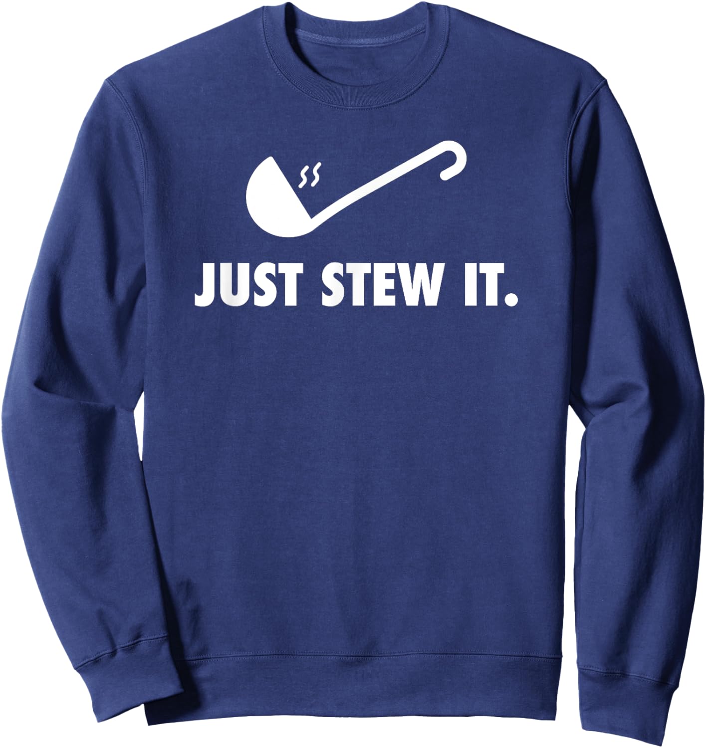 Chili Stew Crew Team Funny Cook Off Sweatshirt - Sweatshirt | Navy