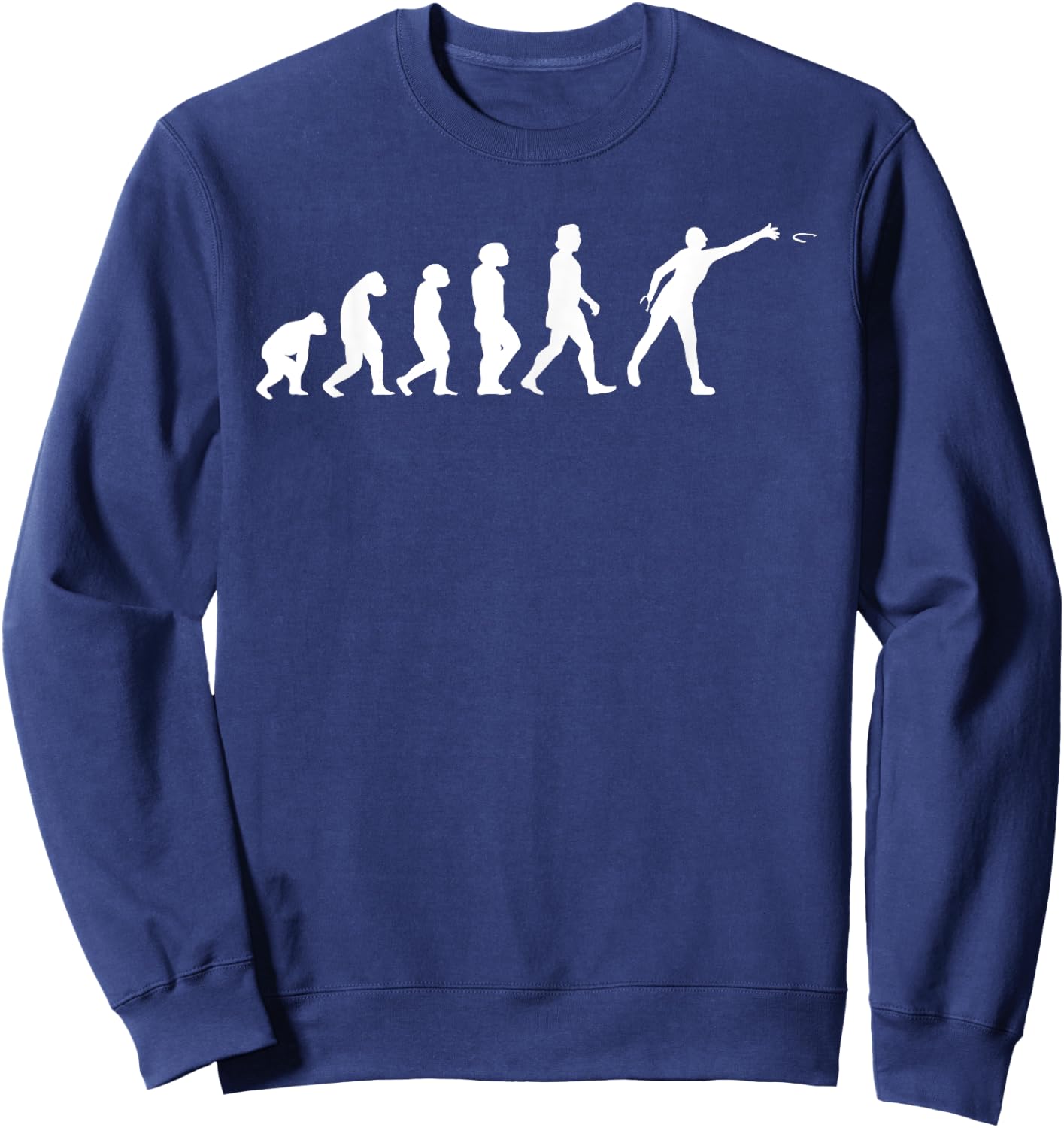 Evolution Horseshoe Pitching Game Sweatshirt - Sweatshirt | Navy