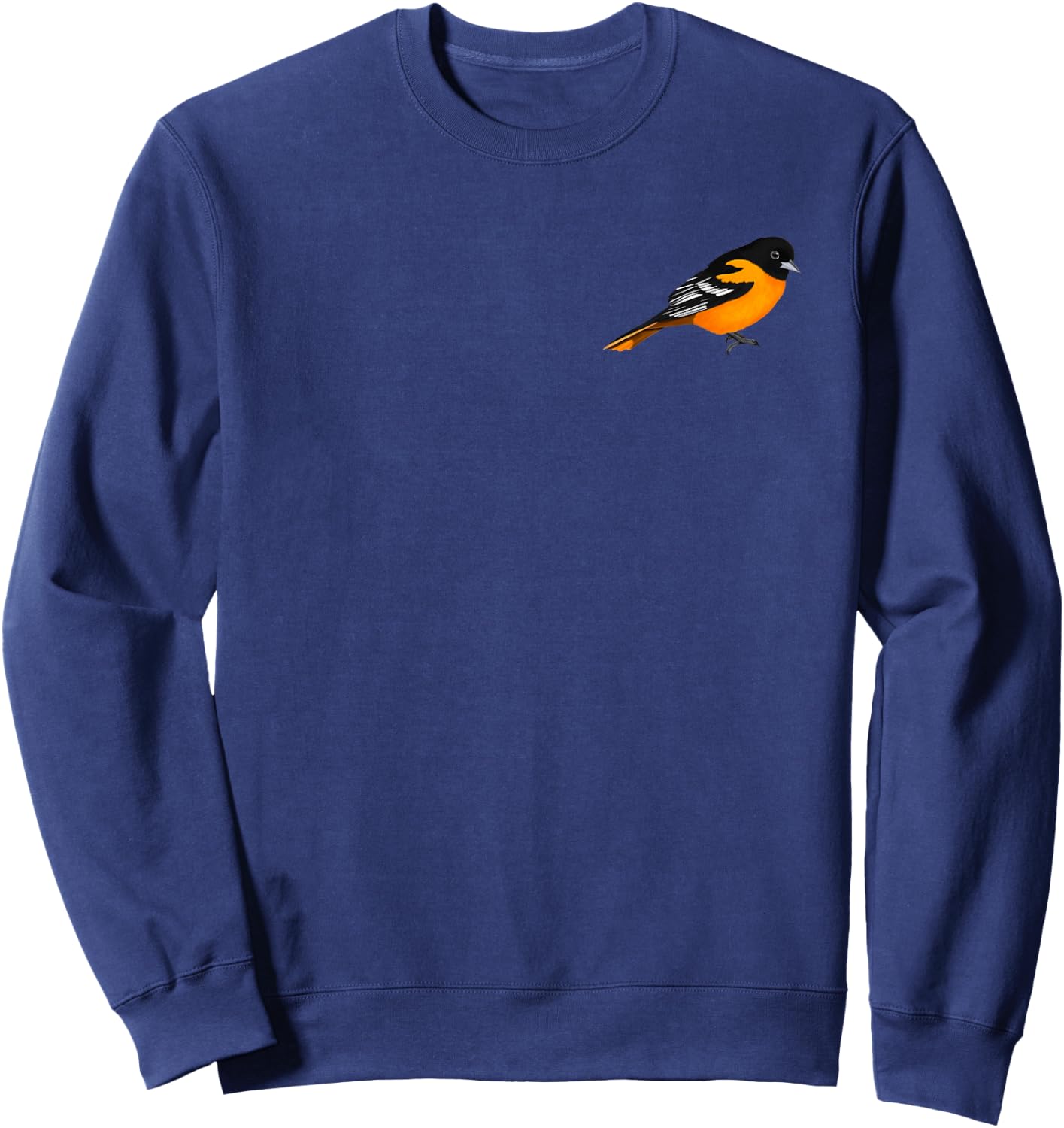 Oriole Bird Birdlover Birdwatcher Ornithologist Biologist Sweatshirt - Sweatshirt | Navy