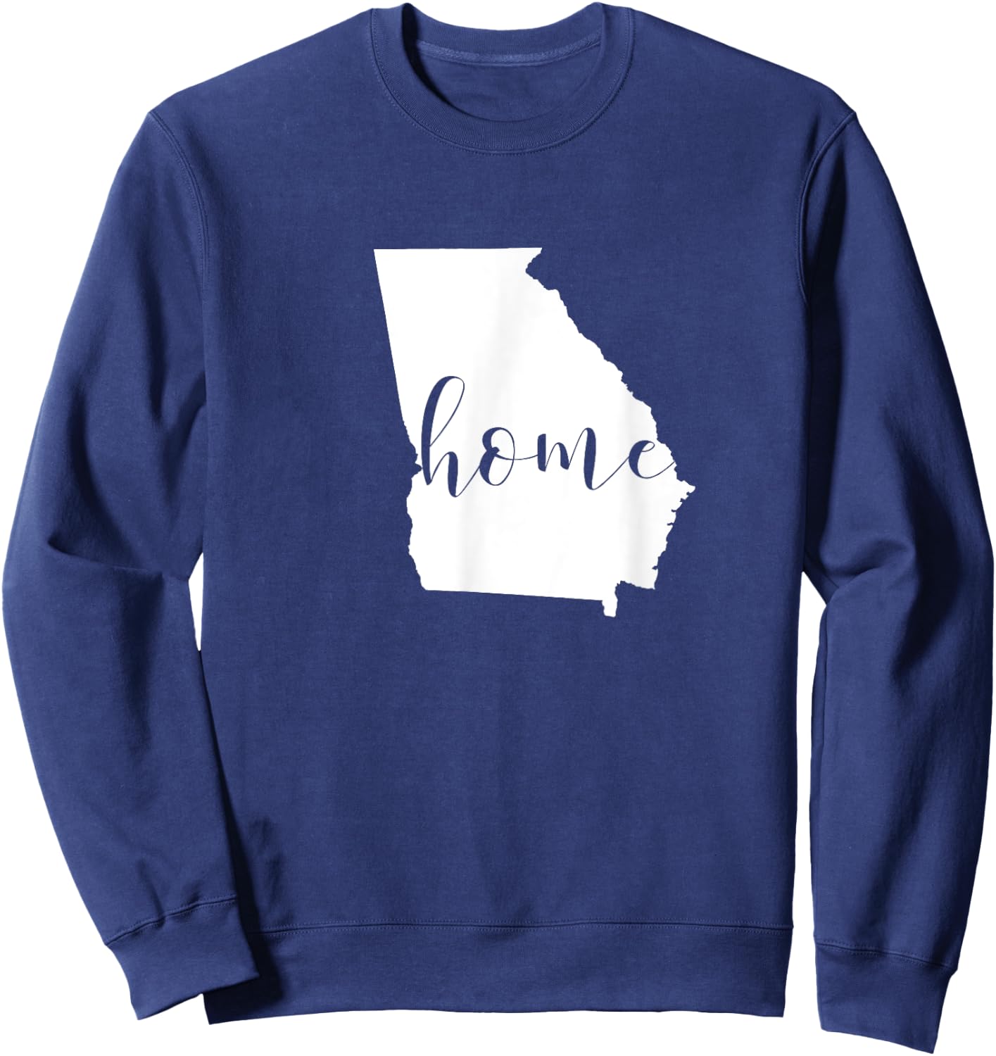 GA HOME Georgia Shirt Blouse Southern South Sweatshirt - Sweatshirt | Navy
